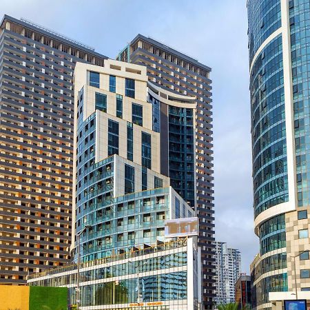 Entire Flat With City Skyline View - Two Bedrooms Batumi Bagian luar foto